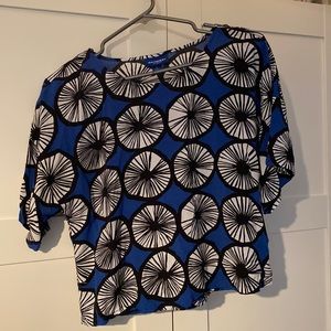 Marimekko for Target blue t-shirt - S